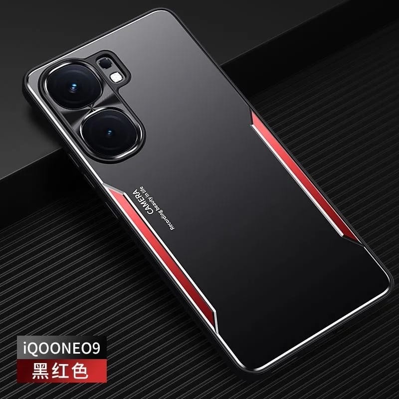 IQOO Neo9 metal blade frosted anti-fall protective cover
