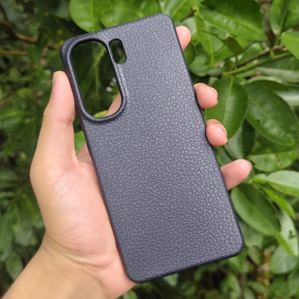 IQOONeo9 leather pattern solid color frosted silicone cover