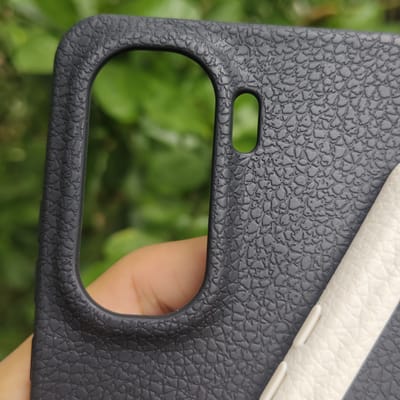IQOONeo9 leather pattern solid color frosted silicone cover_img_6