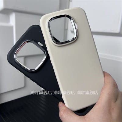 iQOO Z9Turbo silicone oval frosted large hole round edge anti-fall soft shell protective cover_img_0